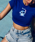 Stitch baby tee