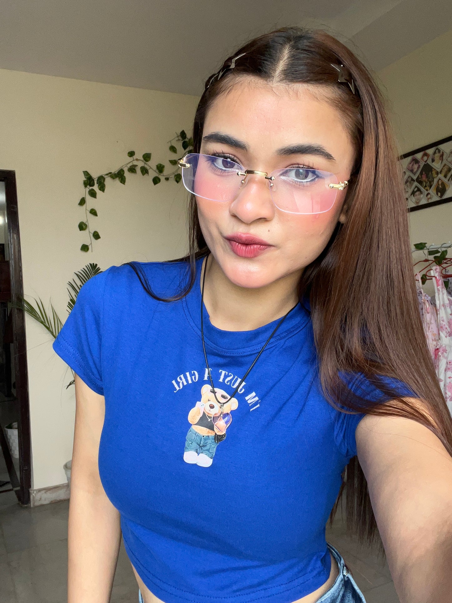 i'm just a girl baby tee
