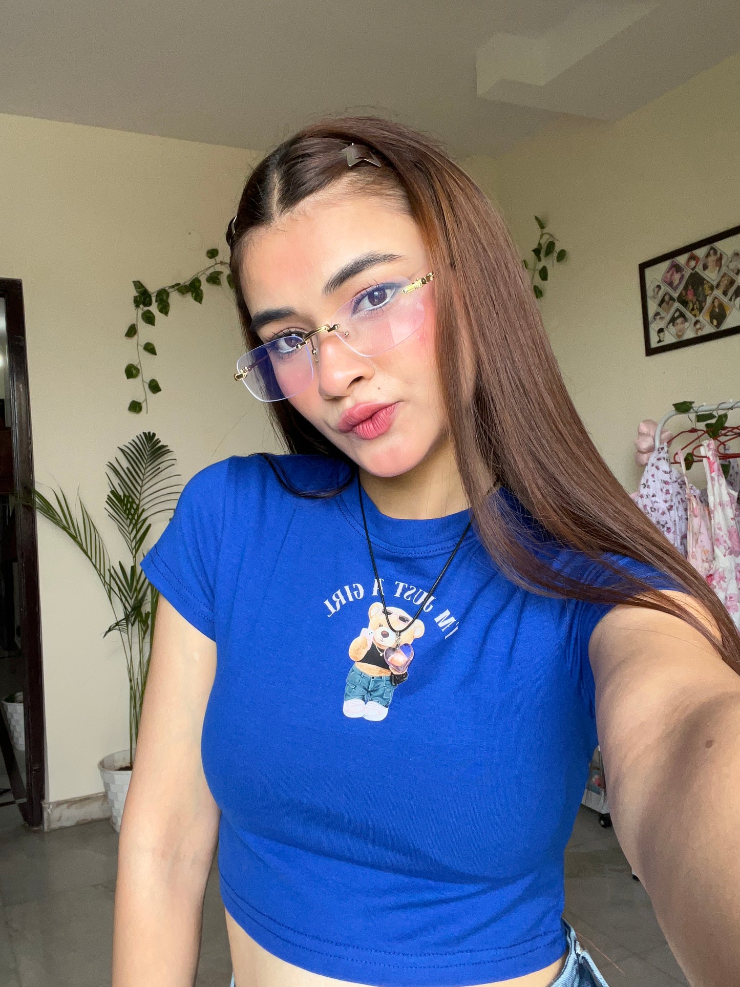 i'm just a girl baby tee
