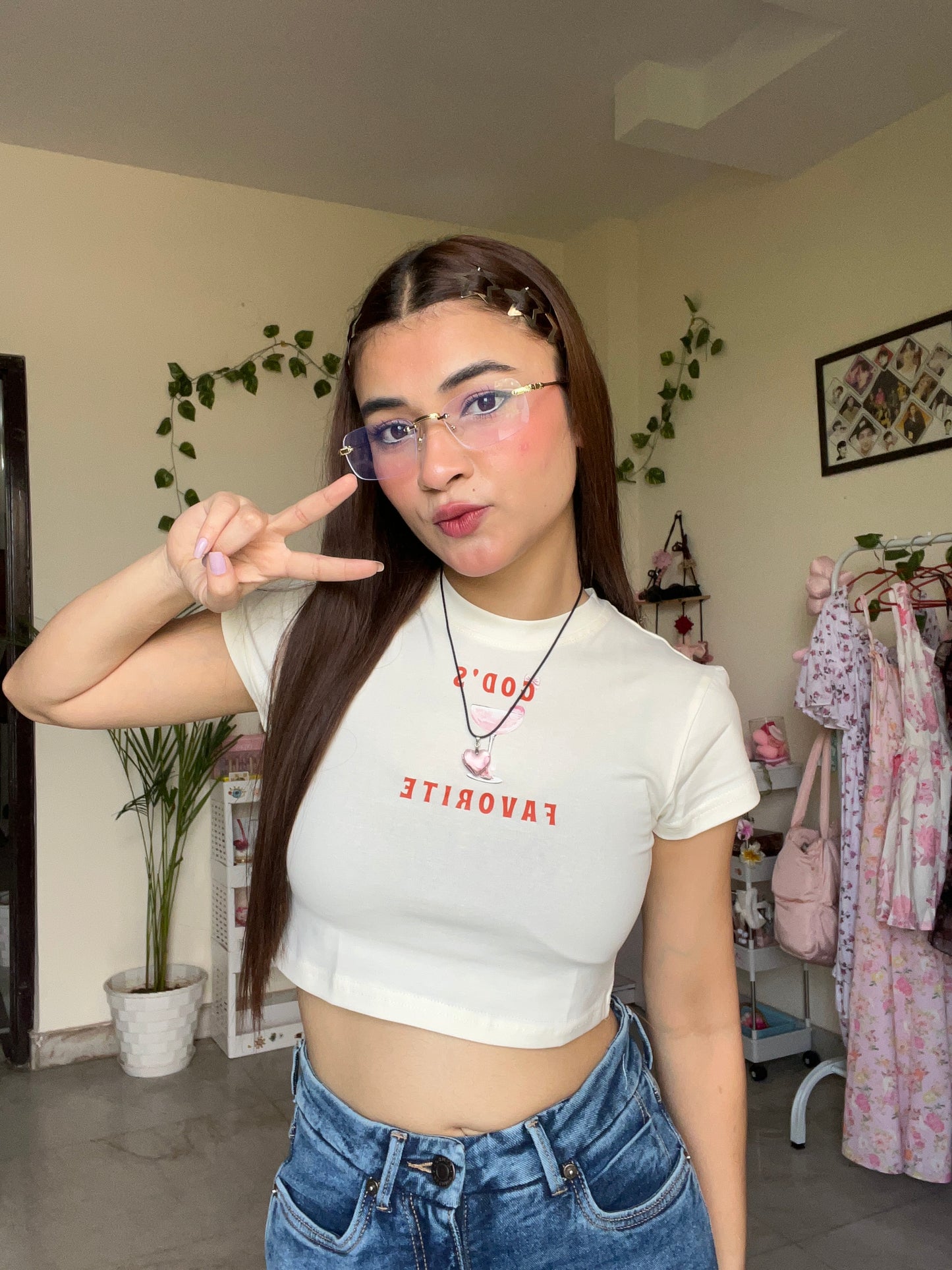 God favorite baby tee