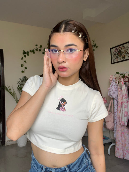 Power puff baby tee