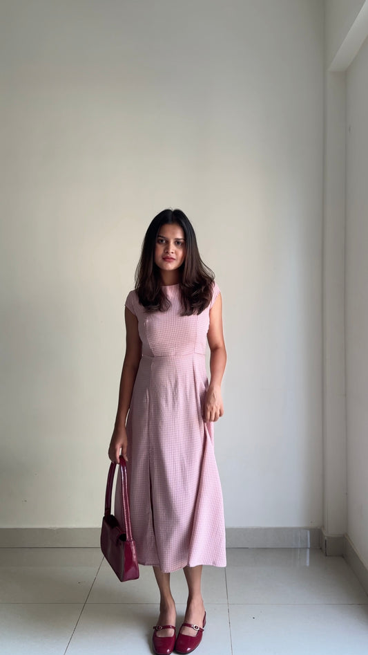 Pink Gingham Grace dress