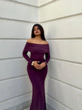 Wine Bodycon Dress