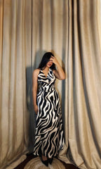 Zebra Muse Dress